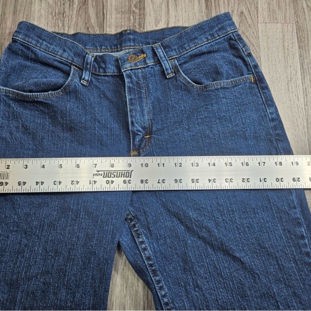 Riders Blue Denim Jean Capris with Brass Button - Picture 7 of 10